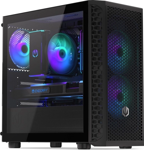 Endorfy Signum M30 ARGB kompakt microATX-kabinet med USB-C