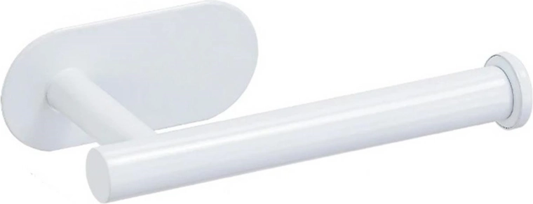 Selvklæbende toiletpapirholder hvid