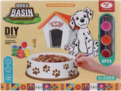 Keramisk malebund til hund