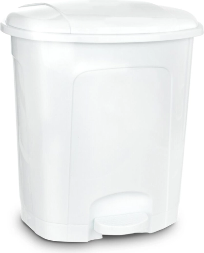 Pedalspand 5,5 l hvid