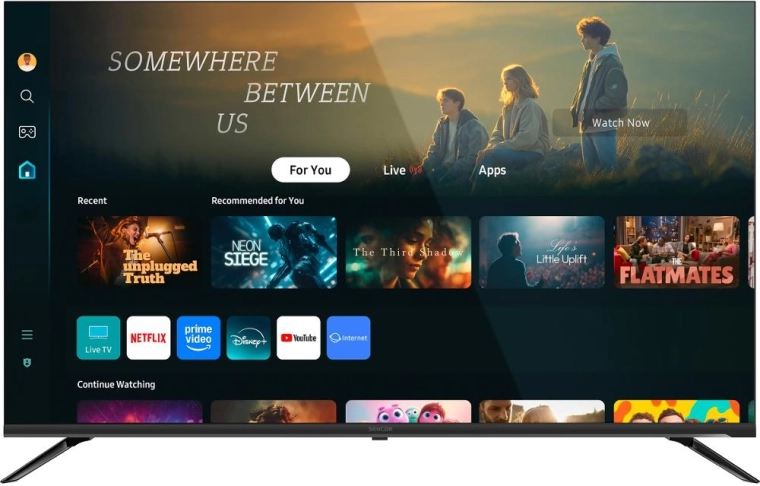 Sencor 55" 4K UHD-smart-tv med Tizen OS