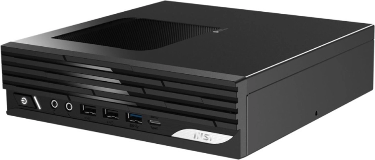 Msi pro dp21 14m kompakt mini-pc uden OS med Intel Core i5 og Wi‑Fi 6E