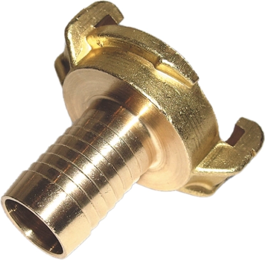 Messing lynkobling til slange 1" GEKA