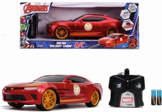 RC bil MARVEL Iron Man Chevrolet Camaro 1:16