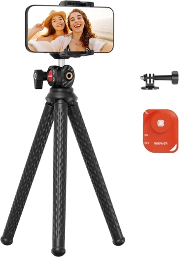 Neewer TP34 fleksibelt stativ til telefon, kamera og actionkamera