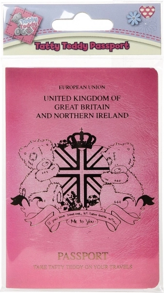 Rejseetui til pas ME TO YOU Tatty Teddy