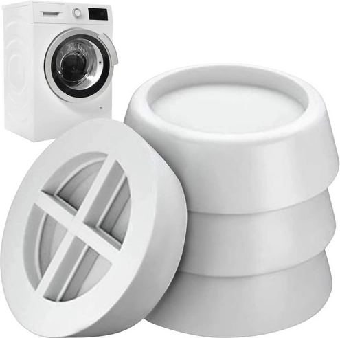 Skridsikre antivibrationsunderlag til vaskemaskine og apparater – 4 stk. RUHHY