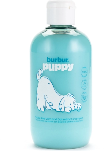 Burbur shampoo til hvalpe med aloe vera og havreflager 400 ml