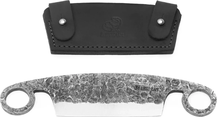 Beavercraft DK5S barkkniv med læderskede