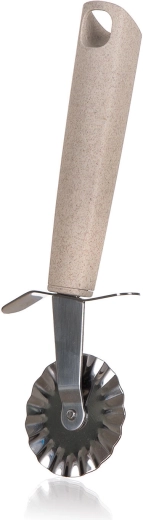 Lige rullekniv NATURAL i rustfrit stål med PH-håndtag 21 × 5,5 cm