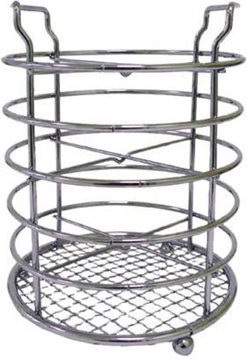 Bestikholder i forkromet metal 11 × 14,7 cm