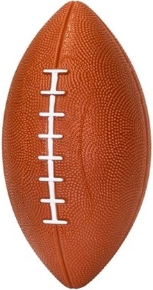 Pibende rugbybold til hund 21 cm