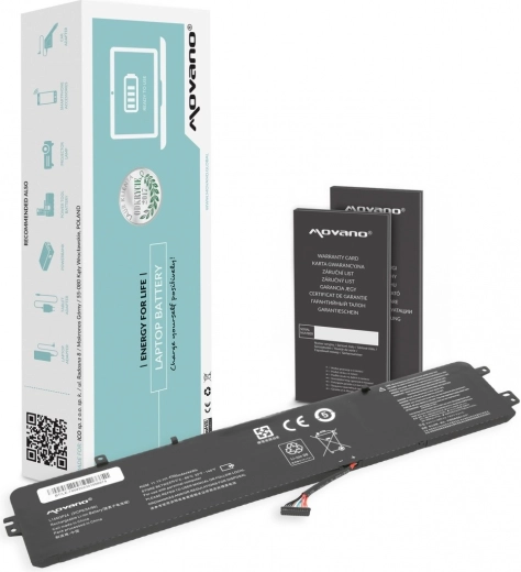 Movano-batteri til Lenovo 700-15ISK 4000 mAh 44 Wh