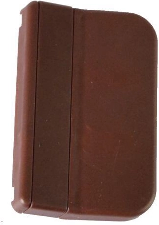 Plastgreb til altandør – brun