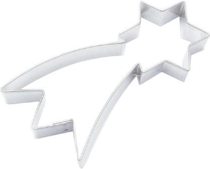 Udstiksform til småkager – komet