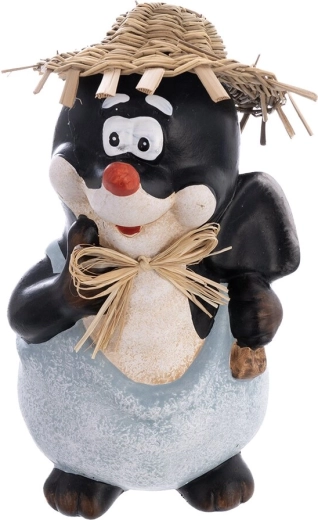 Krtek – dekorativ figur i polyresin 24 cm