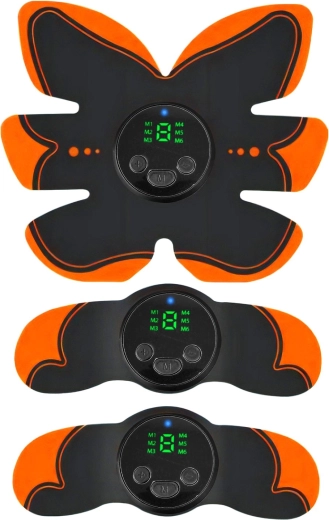 EMS-elektrostimulator RENEW FORCE til mave, arme og ben
