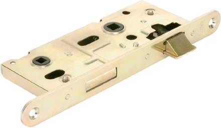 Indstikslås K111 WC 72/60 højre/venstre, hvid zink, firkant 6×6 mm