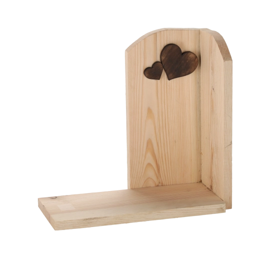 Træfod til lys og blomsterarrangement