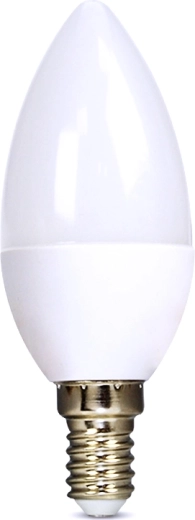 Solight LED-lyspære stearinlys E14 6 W 3000 K 510 lm