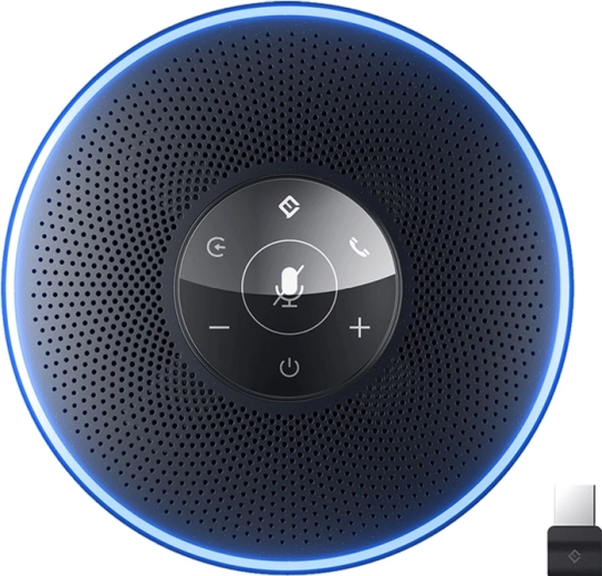 trådløs konferencelyd højttaler emeet officecore m2 sort