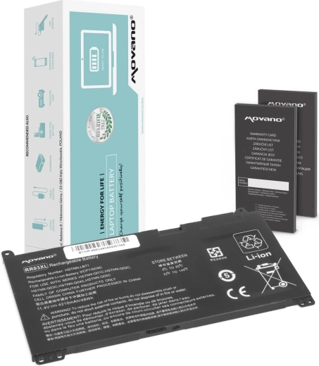 Movano RR03XL-batteri til HP ProBook 430, 440, 450 og 470 G4/G5
