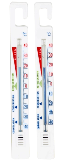 Analogt termometer til køleskab og fryser 15,5 cm