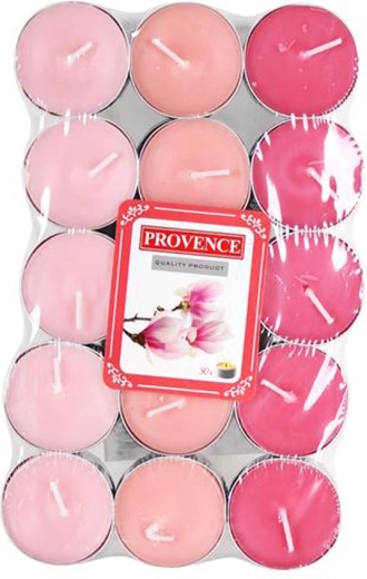Duftende fyrfadslys Provence magnolie, 30 stk.