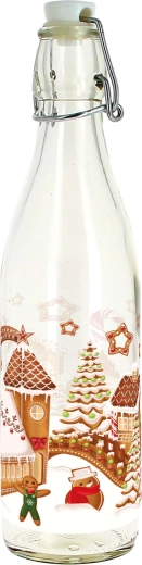 Glasflaske med patentlukning 540 ml Peberkageby