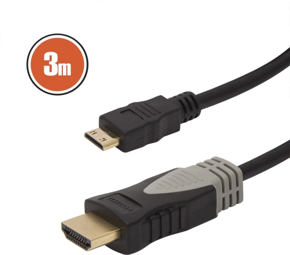 HDMI til mini HDMI-kabel 3 m