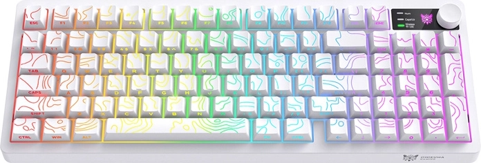 Onikuma MT902 gamingtastatur hvid
