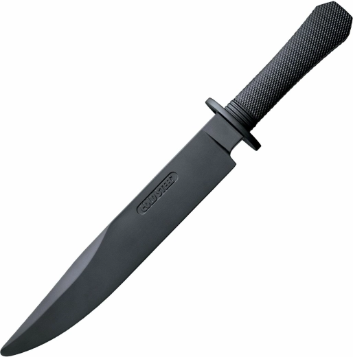 Cold Steel Rubber Training Laredo Bowie træningskniv 26,6 cm, sort, Santoprene