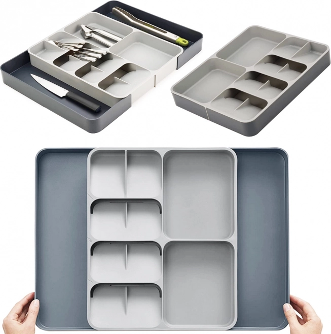 Organisator til køkkenredskaber til skuffe