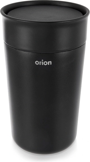 Termokrus i rustfrit stål, sort 350 ml