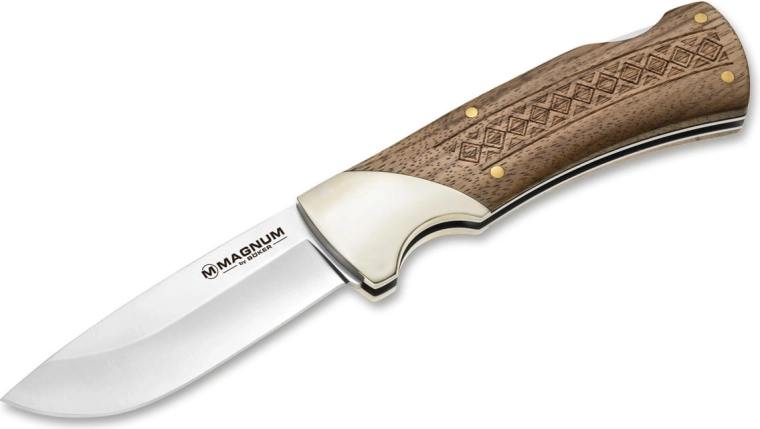 Magnum Woodcraft lommekniv 8,8 cm, træhåndtag