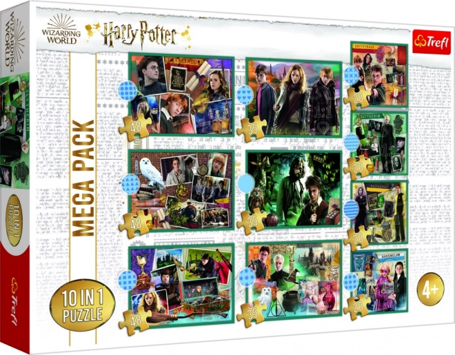 Puslespil 10 i 1 HARRY POTTER – den magiske verden
