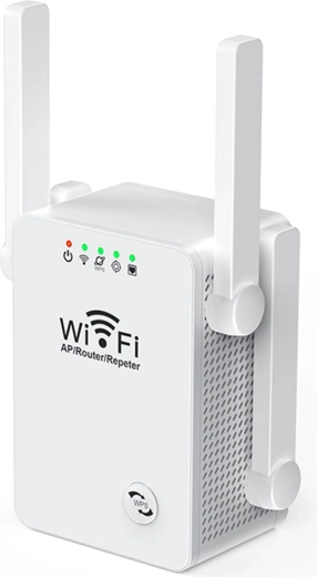 Wi‑Fi-signalforstærker U9 2,4 GHz 300 Mb/s med 4 antenner