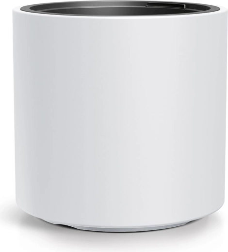 blomsterkrukke med indsats HEOS 29,8 cm hvid