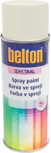 Belton spraymaling RAL 9010 hvid blank 400 ml