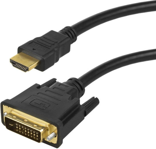 HDMI til DVI-kabel 2 m