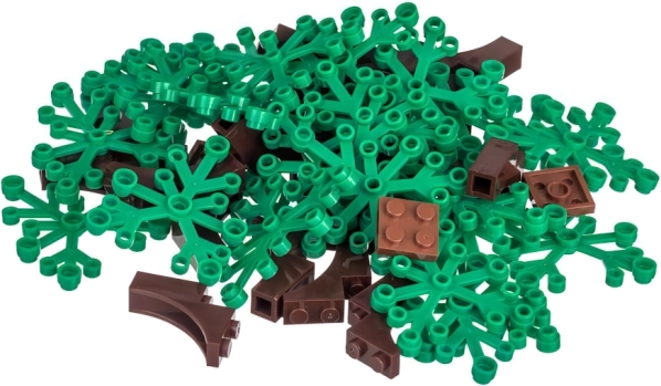 Kreativt sæt træer 50 stk.