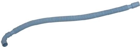 Fleksibel afløbsslange til vaskemaskiner og opvaskemaskiner 90–300 cm med vinkelstykke