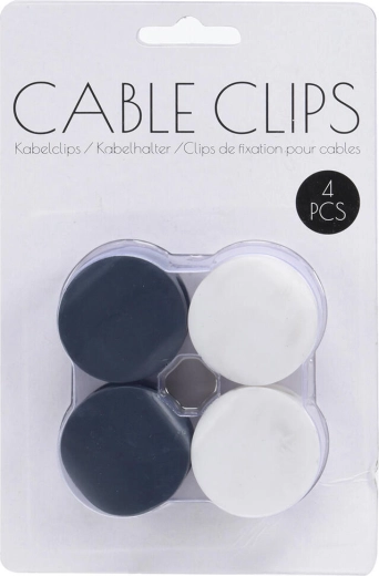 Kabelorganizer – selvklæbende holdere (4 stk.)