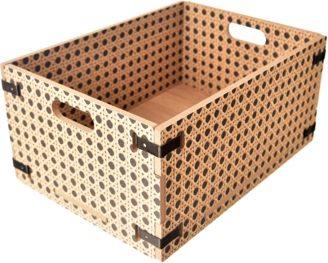 Trækasse BOHO 35 × 26 × 17 cm