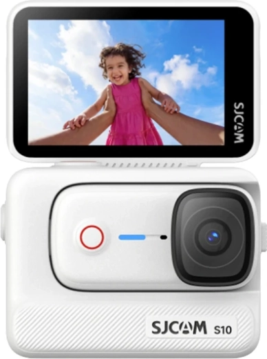 Actionkamera SJCAM S10 128 GB hvid