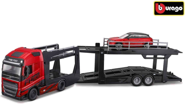 BBU StreetFire Volvo FH-biltransportør i skala 1:43