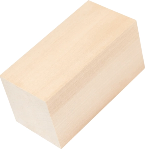 træemne til træskæring BEAVERCRAFT til projekter Bjørn og Julemand