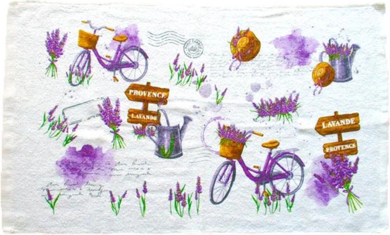 Køkkenhåndklæde Lavendel 38 × 63 cm