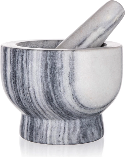 Marmor morter 13 cm Culinaria