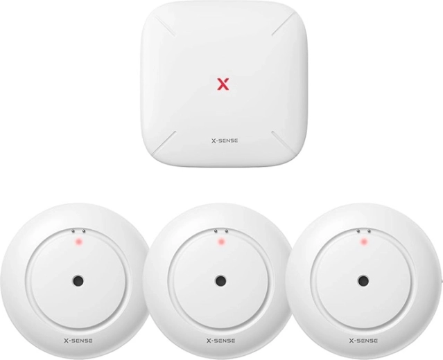X-Sense smart vandlækagesensor SWS54 (SBS50-base + 3× SWS51)